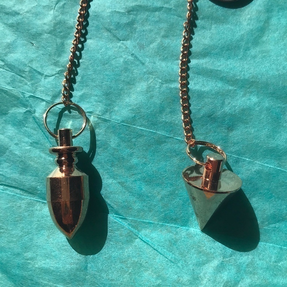 Vertical Triangular Copper Pendulum